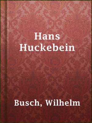 cover image of Hans Huckebein
